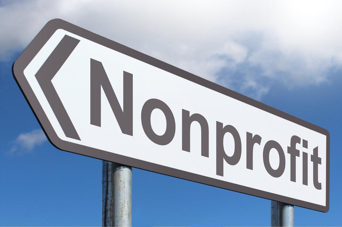 Sign pointing non profits in the right direction